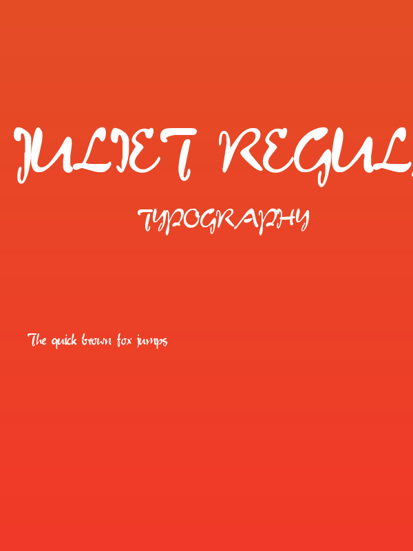 Juliet Regular Poster