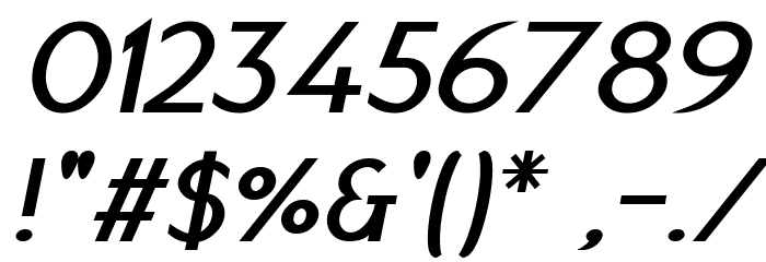 Juliett Bold Italic Font OTHER CHARS