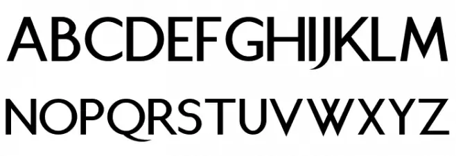 Juliett Bold Schriftart Groß