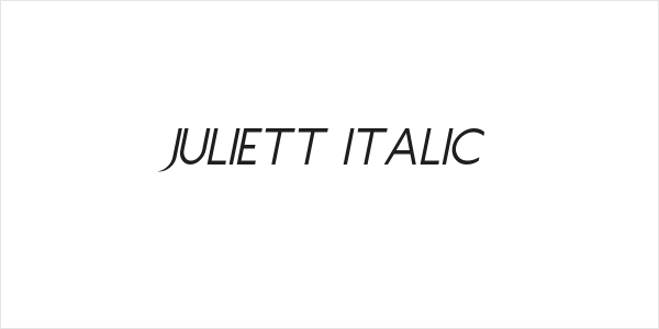 Juliett Italic Logo
