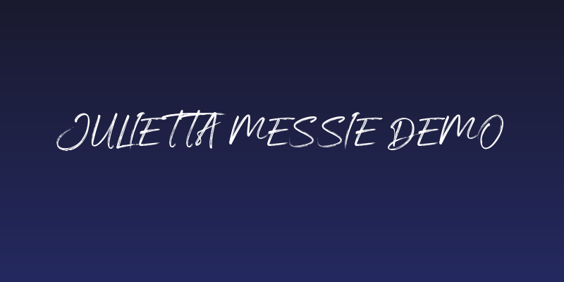 Julietta Messie Demo Social Header