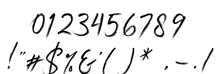 Julietta Messie Font OTHER CHARS