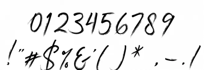 Julietta Messie फ़ॉन्ट अन्य घर का काम