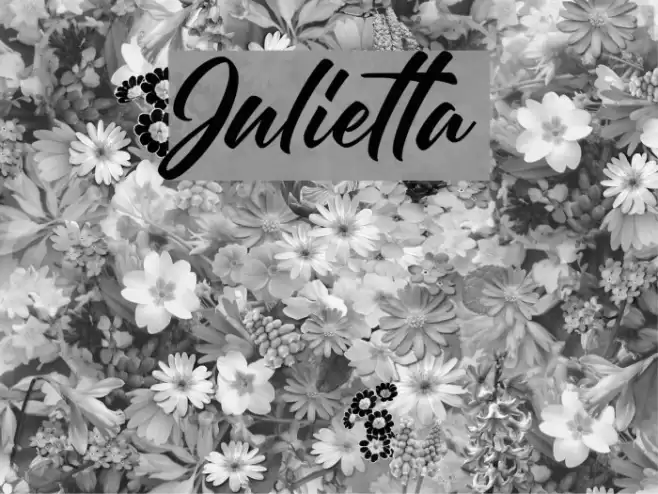 Julietta Font examples