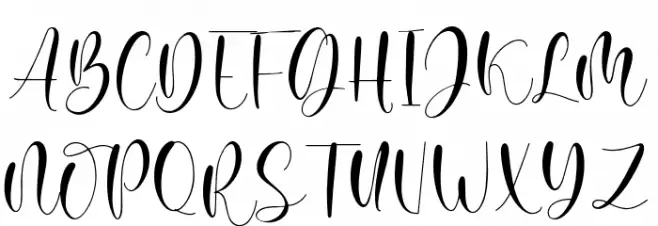 Juliette Michel Schriftart Groß