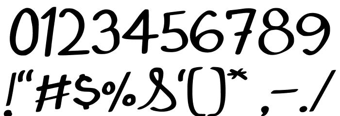 Julios Regular Font OTHER CHARS