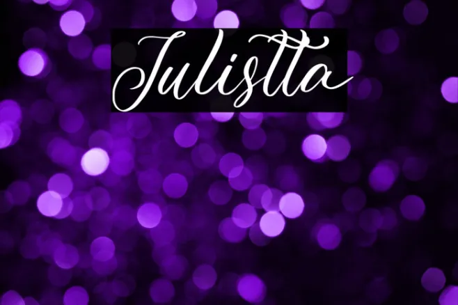Julistta Example 2