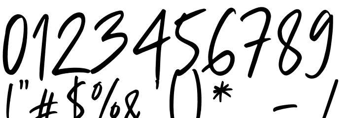 Julitta - Demo Font OTHER CHARS
