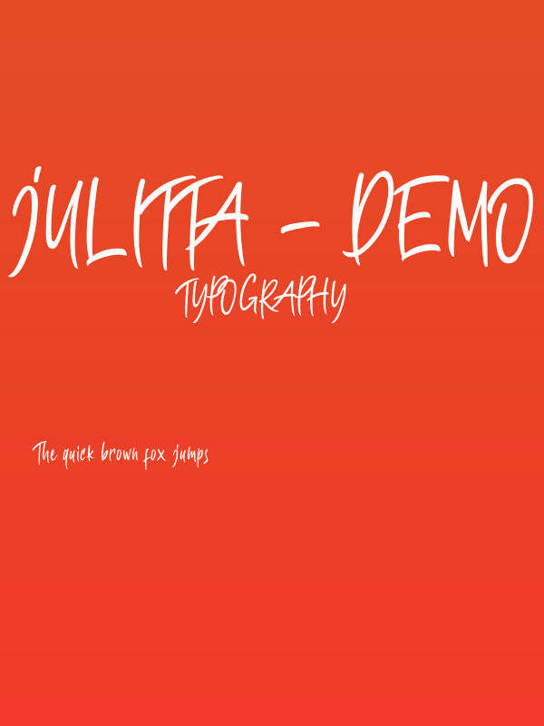 Julitta - Demo Poster