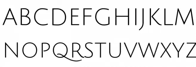Julius Sans One 字体 大写