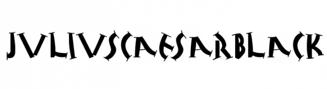 JuliusCaesarBlack  baixar fontes gratis
