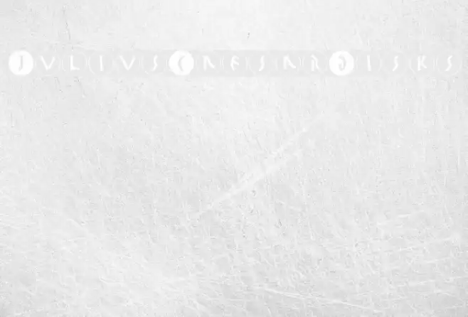 JuliusCaesarDisks Font examples