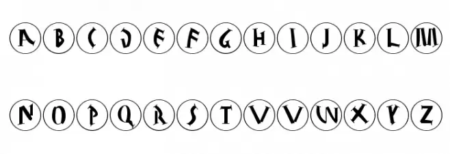 JuliusCaesarDisks 字体 小写