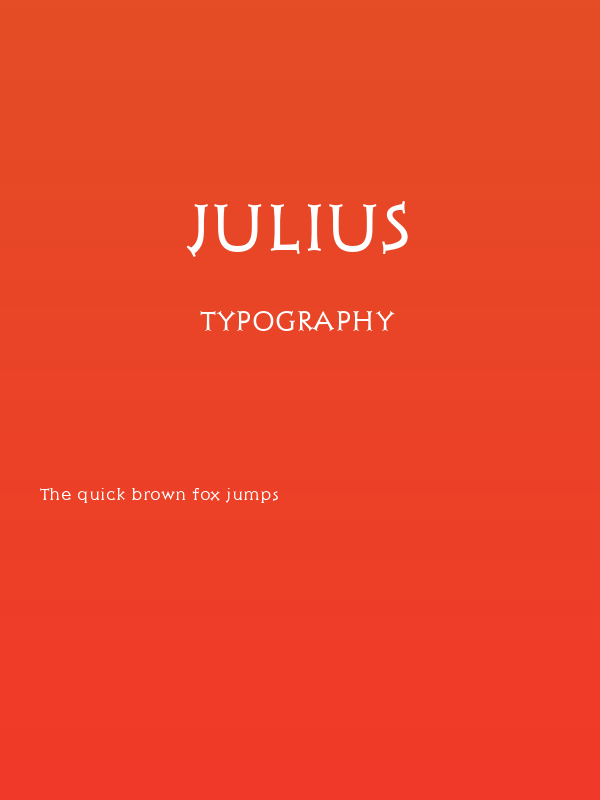Julius Poster