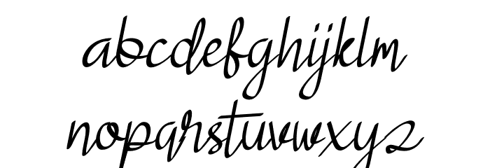 Juliyeta Font LOWERCASE