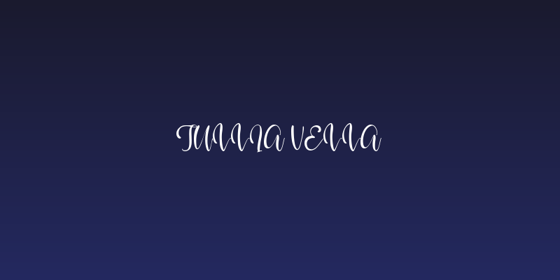 Jullia Vella Social Header