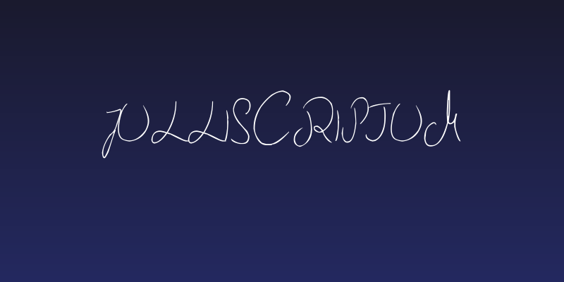 Julliscriptum Social Header