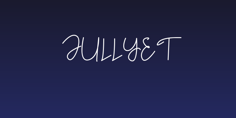 Jullyet Social Header