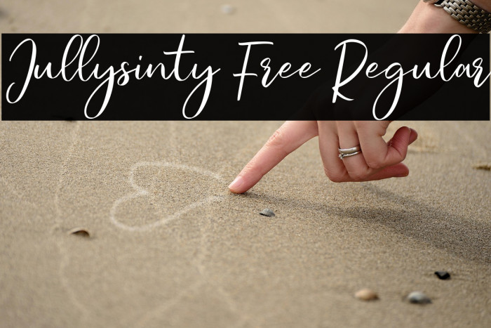 Jullysinty Free Regular Example 2