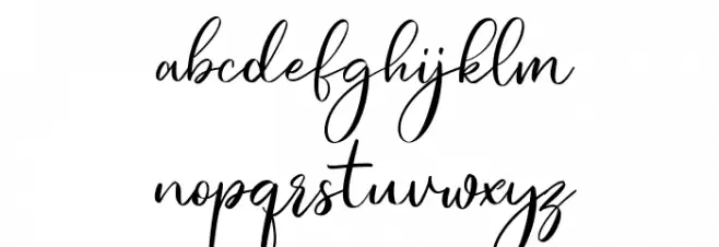 Jullysinty Free Regular फ़ॉन्ट लोअरकेस