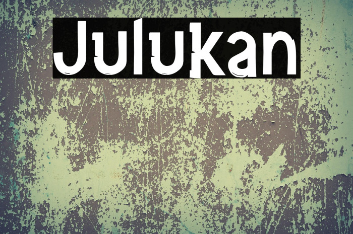 Julukan Example 1