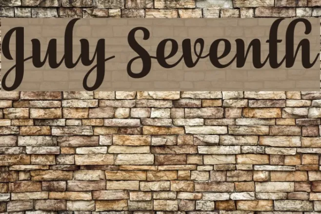 July Seventh Example 3