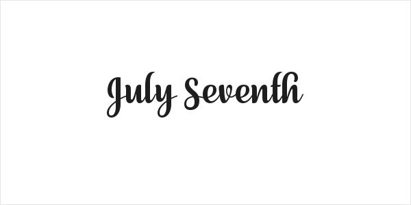 July Seventh Logo