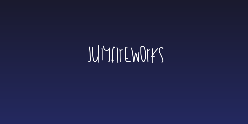 JulyFireworks Social Header