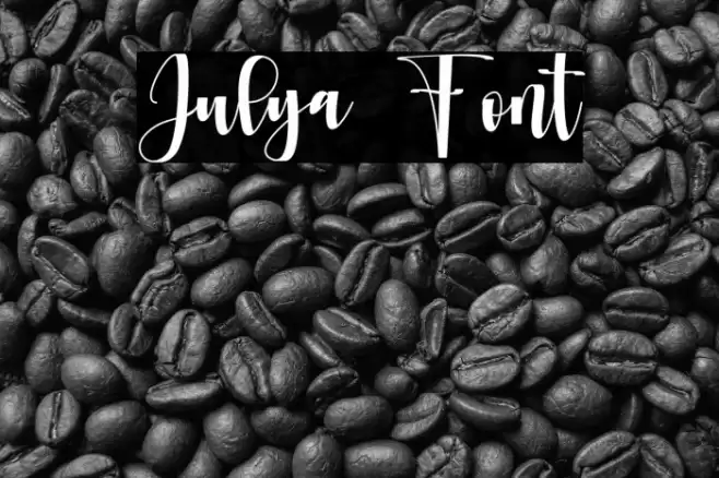 Julya Font examples