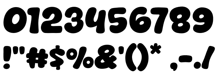 Julygo Font OTHER CHARS