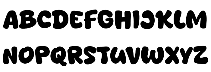 Julygo Font UPPERCASE