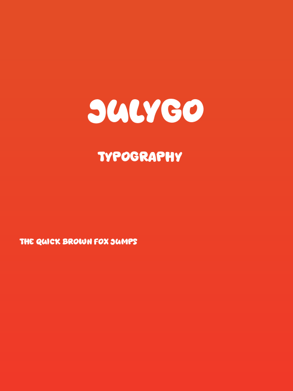 Julygo Poster