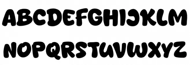 Julygo Font LOWERCASE