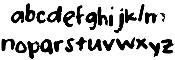 Jum Font LOWERCASE
