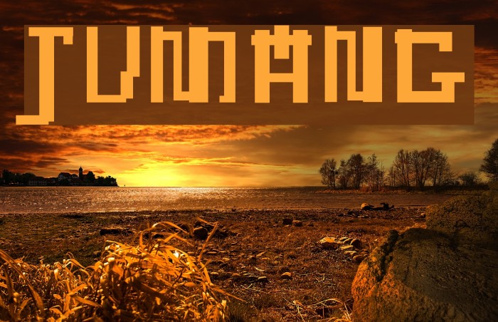 Jumang Font examples