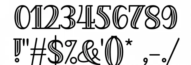 Jumat Font OTHER CHARS