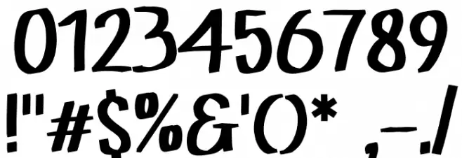 Jumawa Alone 字体 其它煤焦