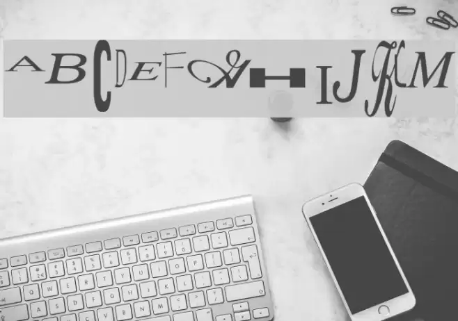 Jumbalaya Font examples