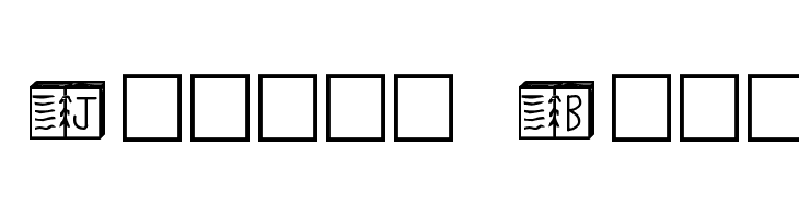 Jumble Book Font