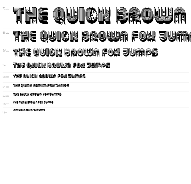 Jumble Regular Waterfall