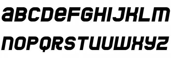 Jumbo Italic Polices MAJUSCULES