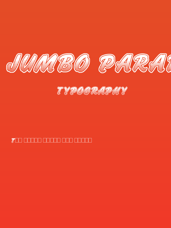 Jumbo Parade Poster