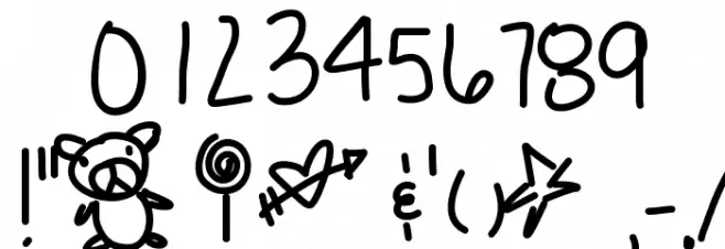 JumboRings Font OTHER CHARS