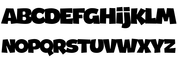 JumboSaleTrial Font LOWERCASE