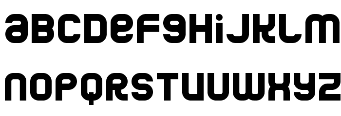 Jumbo Font LOWERCASE