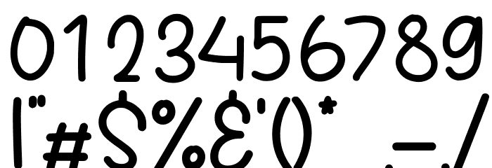 Jumkids Twilight Font OTHER CHARS