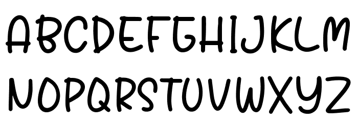 Jumkids Twilight Font UPPERCASE
