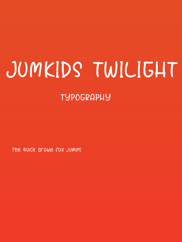 Jumkids Twilight Poster