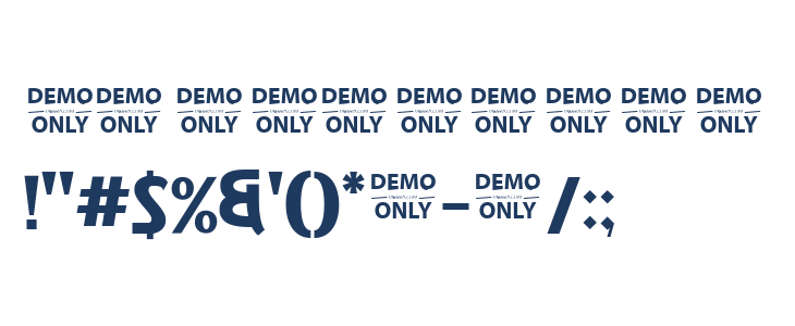 Jummah Demo Regular Other Characters