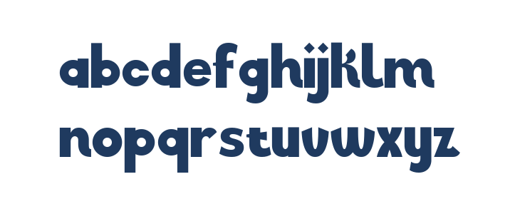 Jummah Demo Regular Lowercase